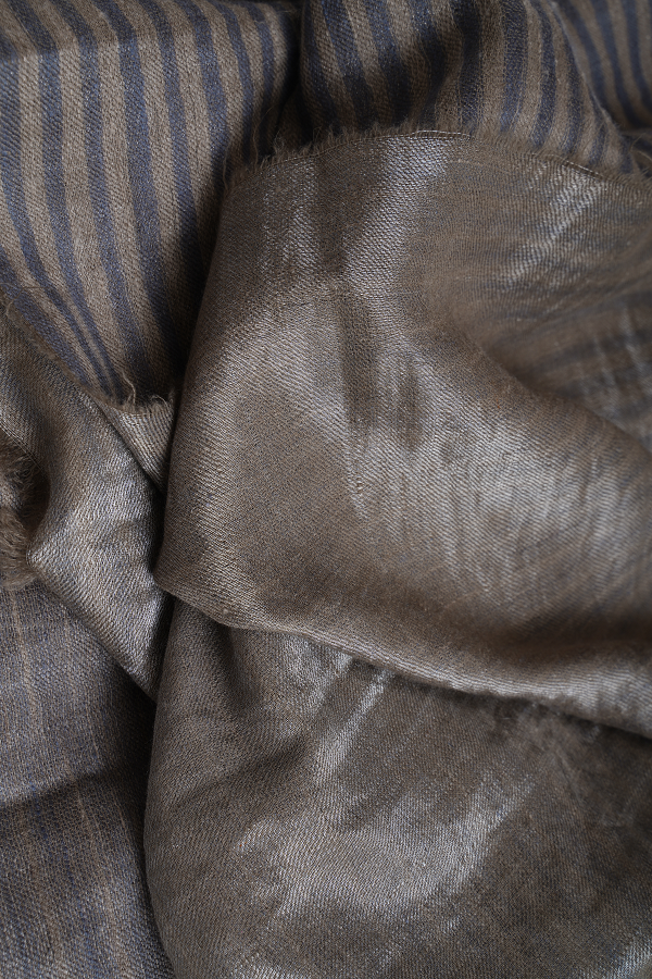 -  High Altitude Handwoven Pashmina Zari Reversible