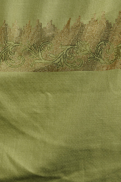 Cashmere Stole In Jaal Stone Work