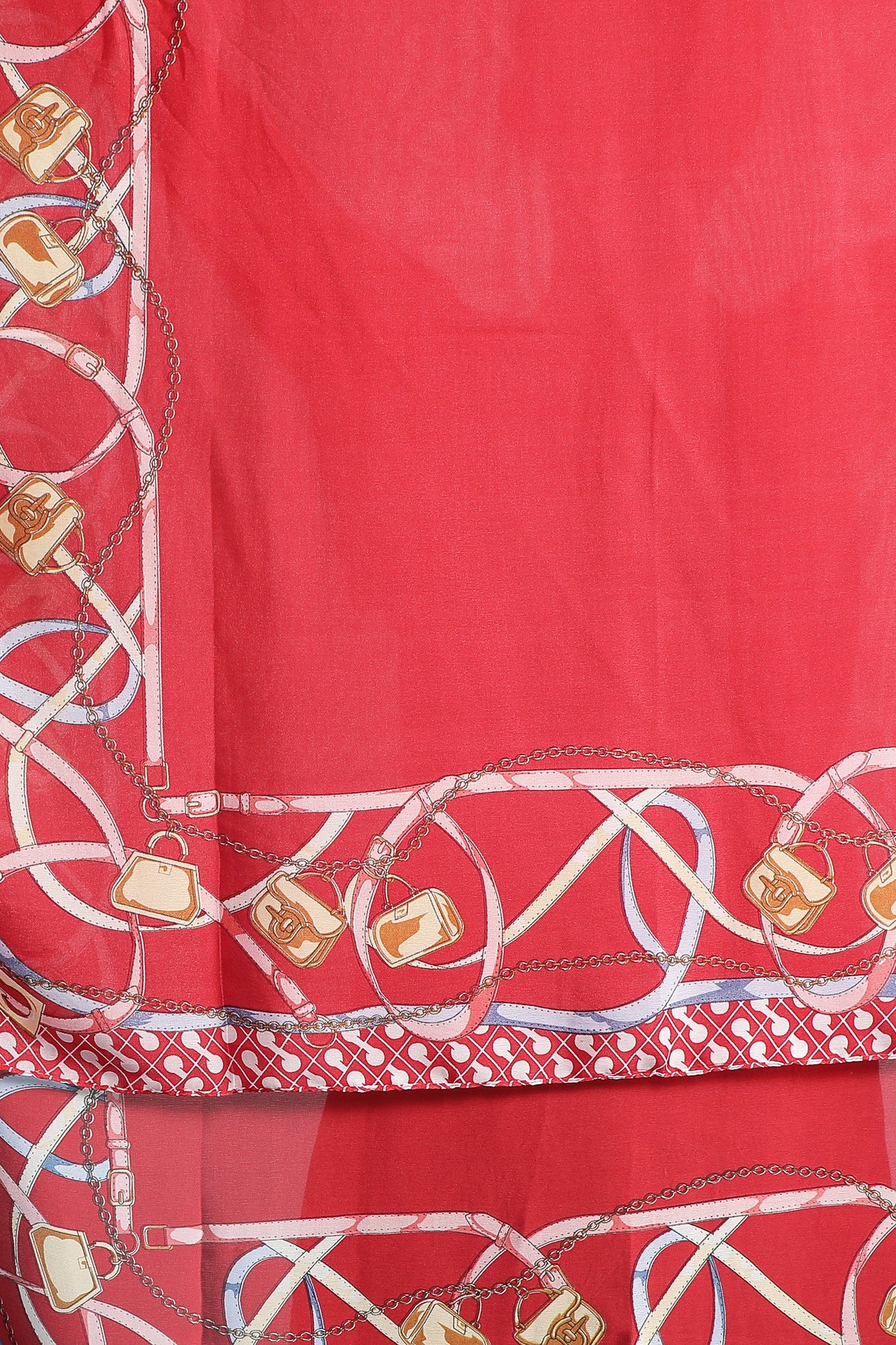 -  Abstract Silk Stole