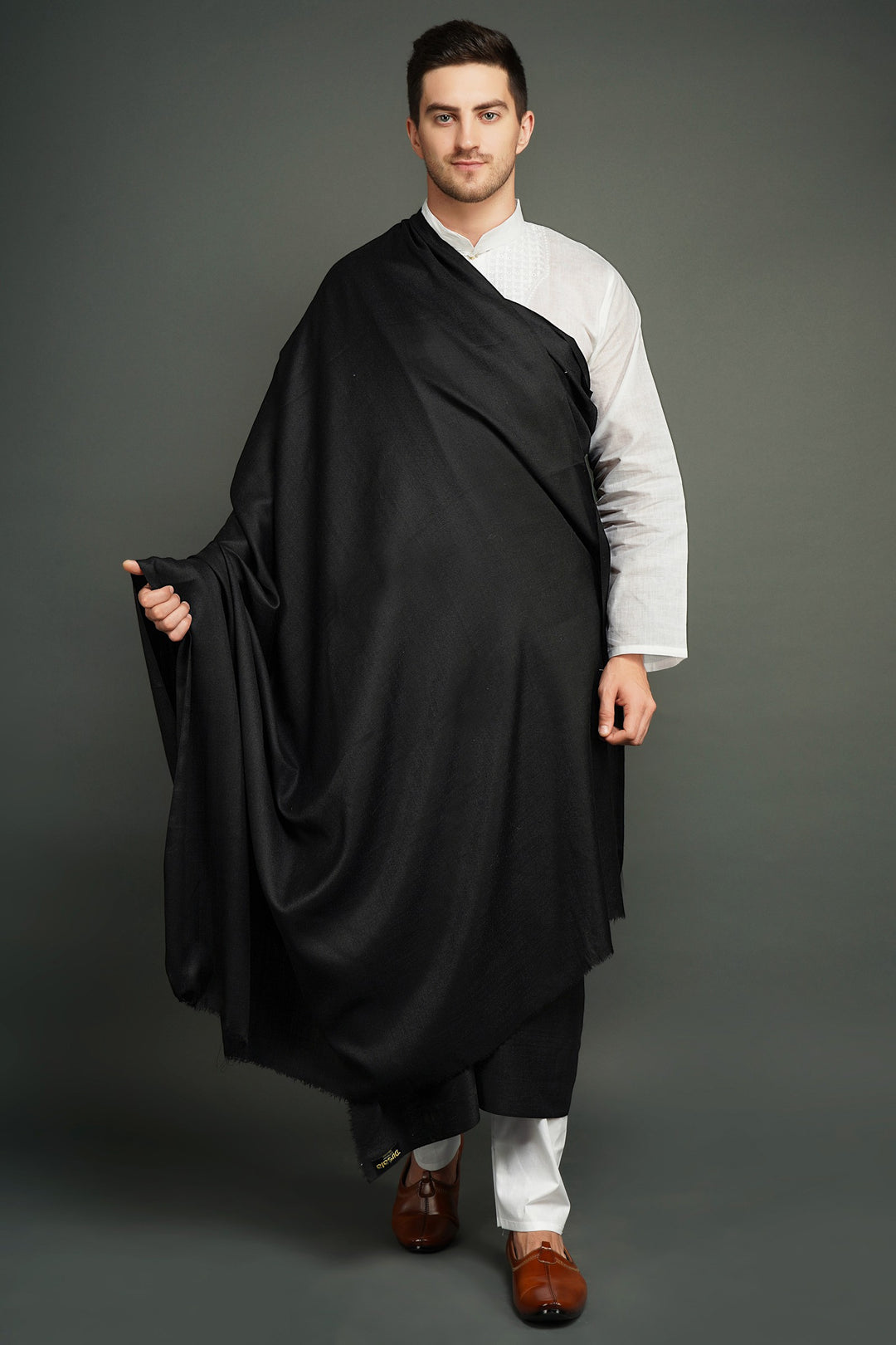 '-  Men's Pashmina Blend Shawls
