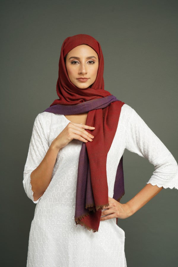 -  Pashmina Reversible Handwoven Stole