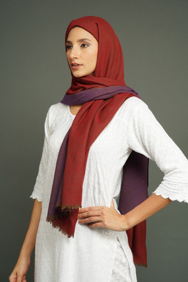 -  Pashmina Reversible Handwoven Stole