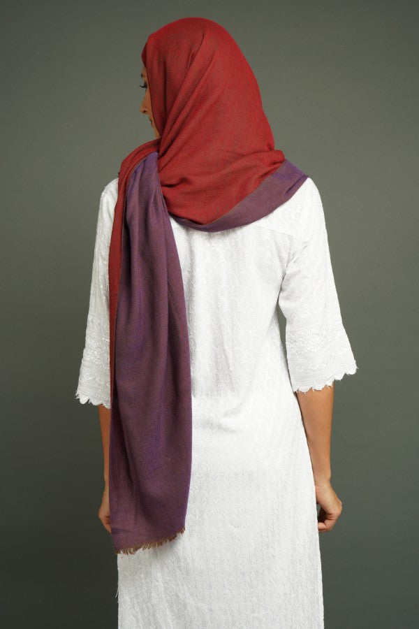 -  Pashmina Reversible Handwoven Stole