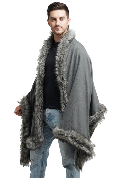 -  Sukhmani Gambhir In Pashmina Fur Border Stole