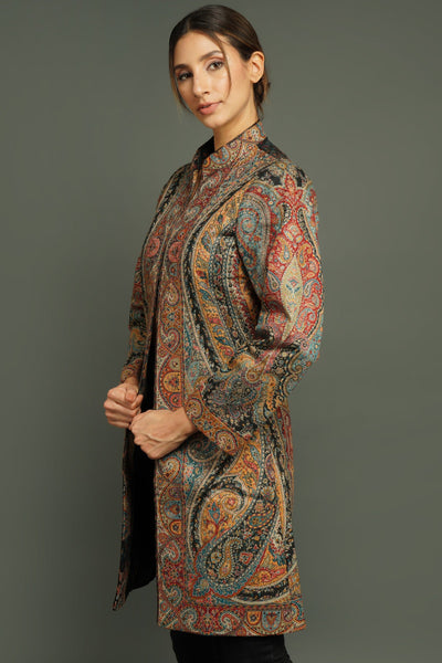 Roshni Chopra In Paisley Vintage Jacket