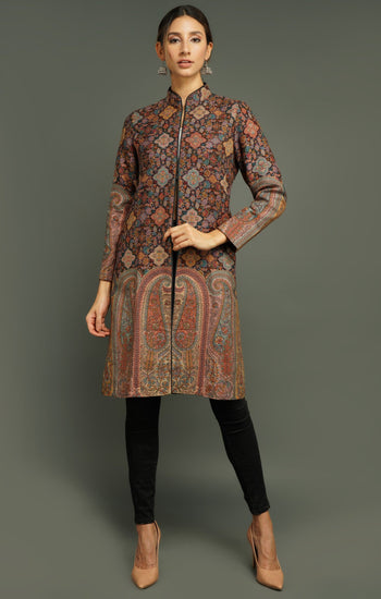 Shivani Raina In Vintage Paisley Jacket
