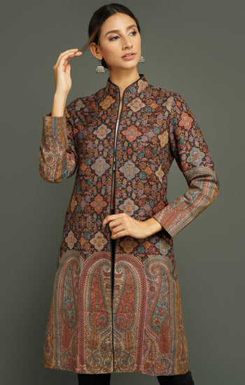 Shivani Raina In Vintage Paisley Jacket