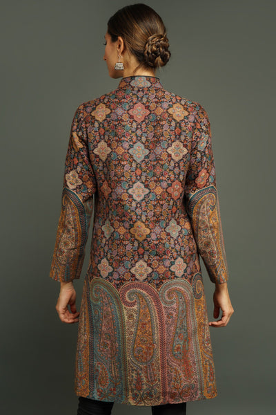 -  Vidya Balan In Vintage Paisley Jacket