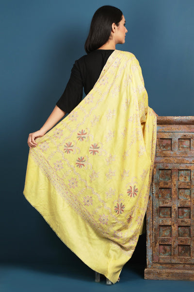 Handwoven Antique Luxury Pashmina Shawl