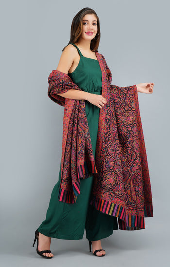 Pashmina In Kani Weave Full Shawl