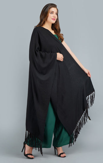 Black Pashmina Stole