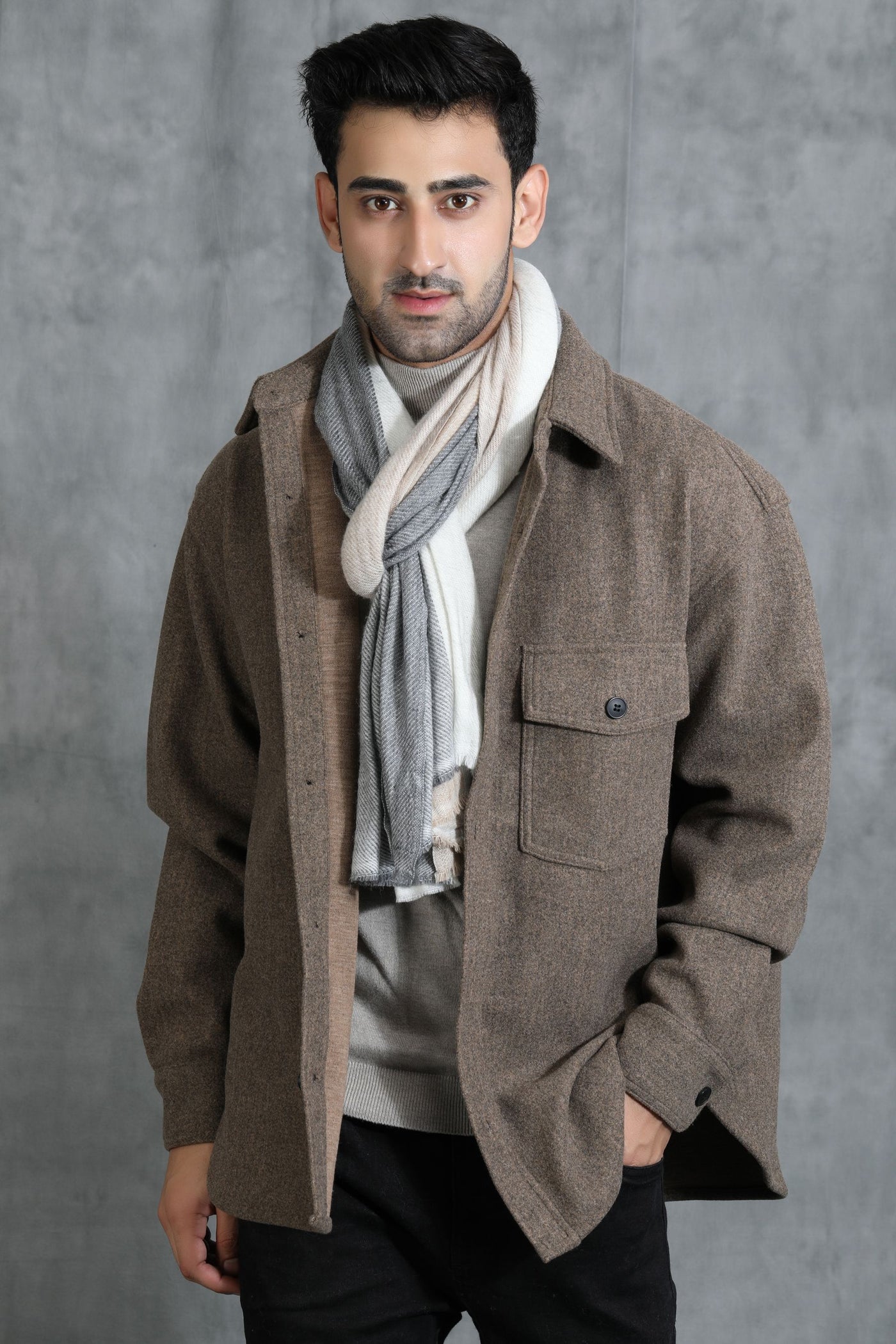 -  Cashmere Fine Wool Stole