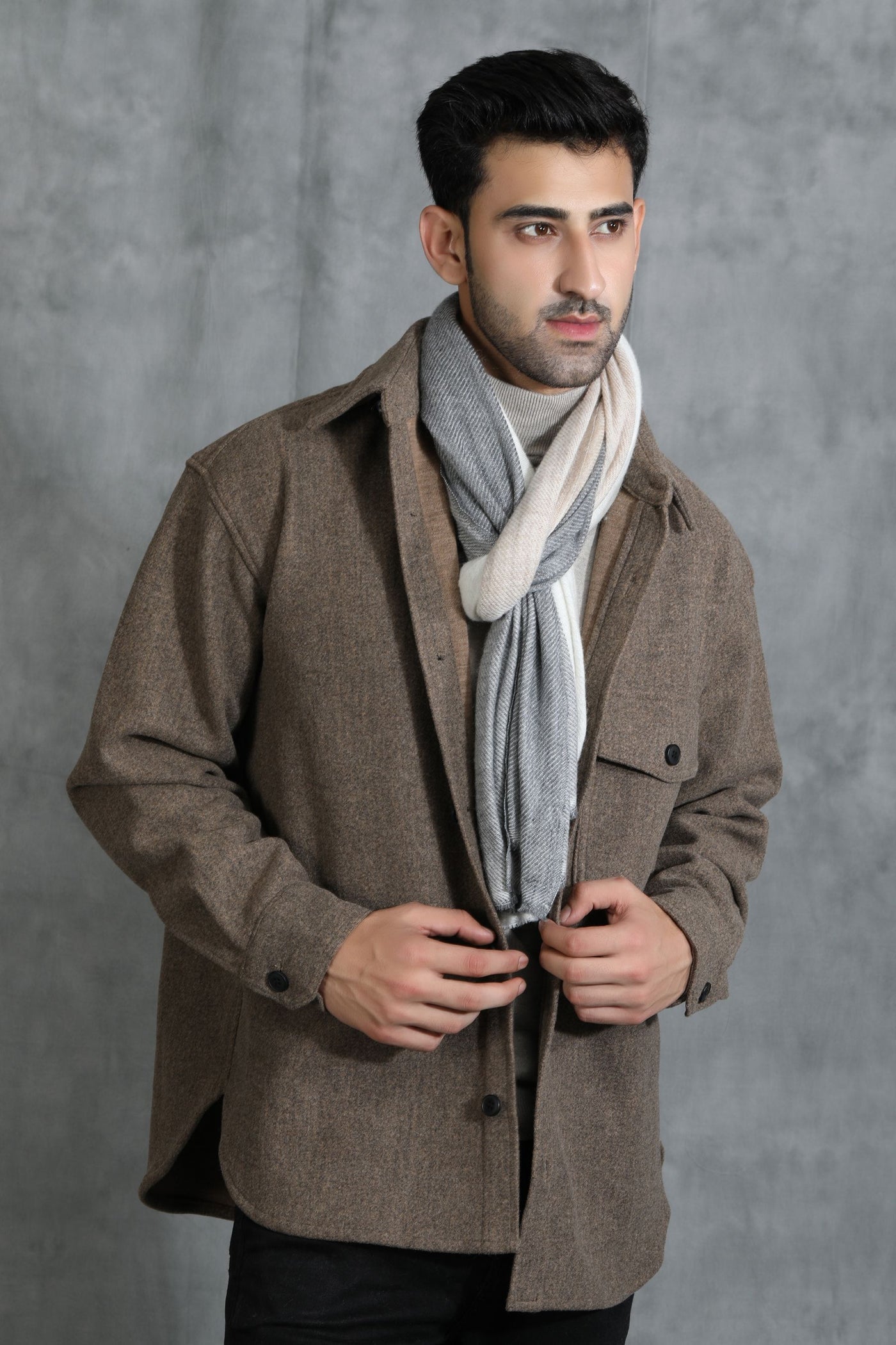 -  Cashmere Fine Wool Stole