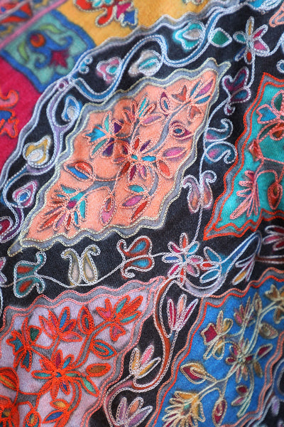 -  Pashmina Kalamkari Design Shawl
