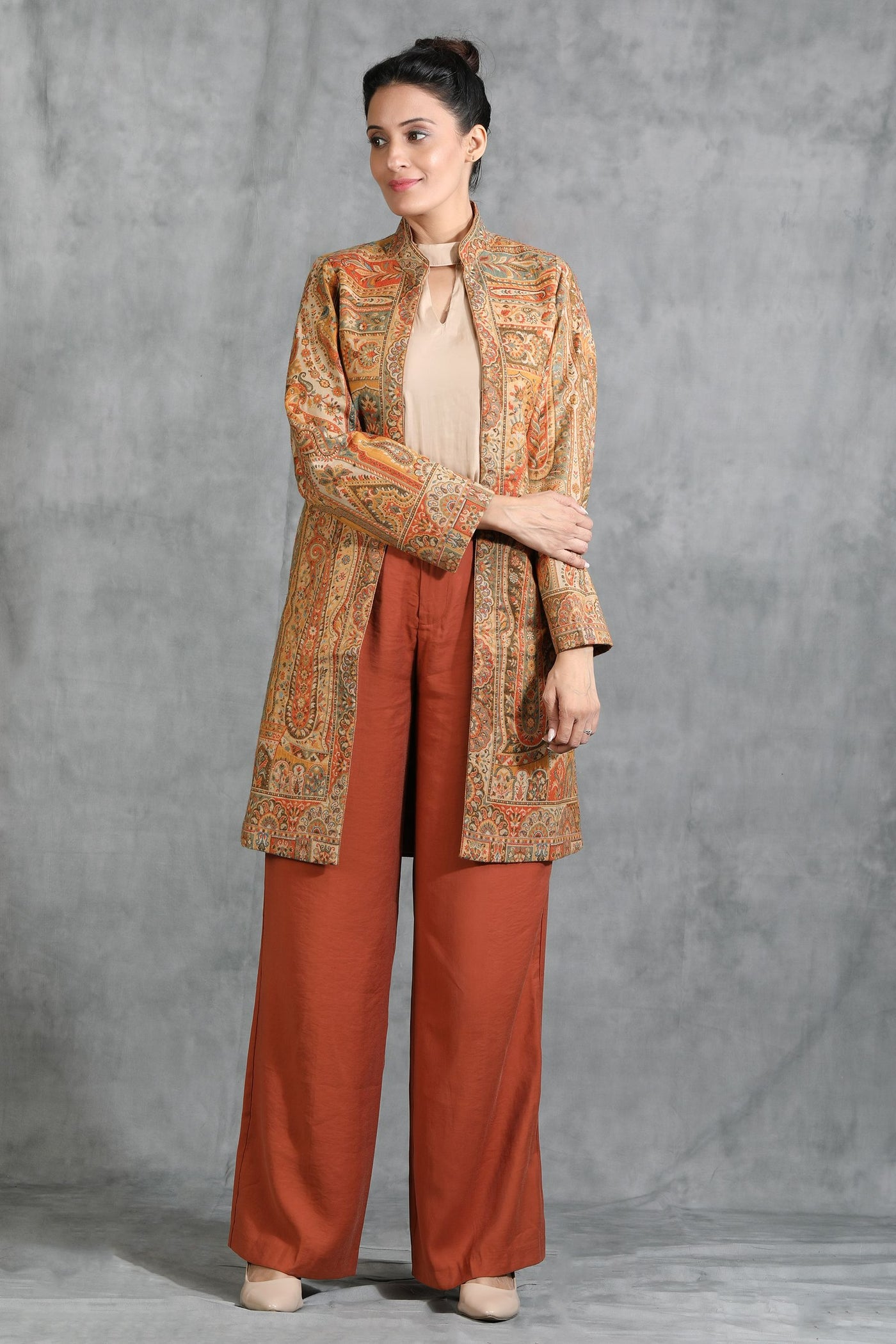 -  Mustard Vintage Full Jacket