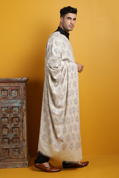 Pashmina Handwoven Sozni Work Shawl