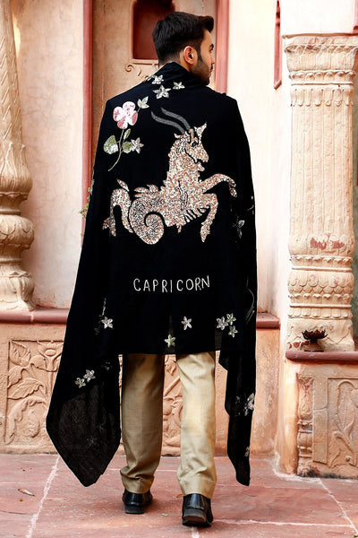 Capricorn Sequence Pipe Work and Thread Work Shawl